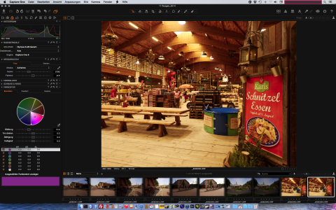 Bild: Phase One Capture One 8 läuft unter Mac OS X 10.10 Yosemite problemlos. 