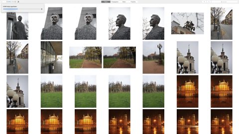 Bild: Apple's Fotos App beim Importieren von Fotos im RAW Format. Klicken Sie auf das Bild, um es zu vergrößern.