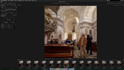 Bild: Phase One Capture One Pro unter OS X 10.11 El Capitan.