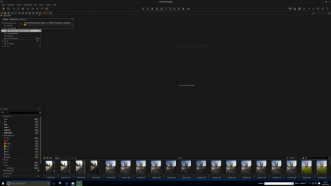 Bild: Der Import der Fotos in die Datenbank von Phase One Capture One dauert ein wenig.
