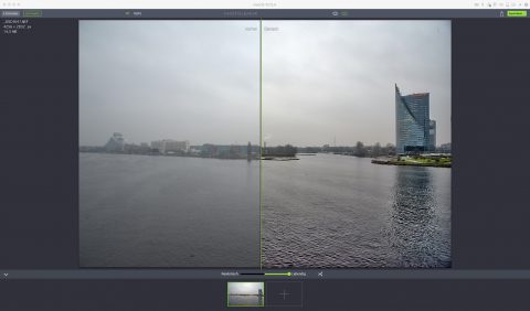 Bild: Die Software Photolemur 1.0 unter macOS 10.12.04. Die Software bringt durchaus gute Ergebnisse bei der Nachbearbeitung von Fotos.