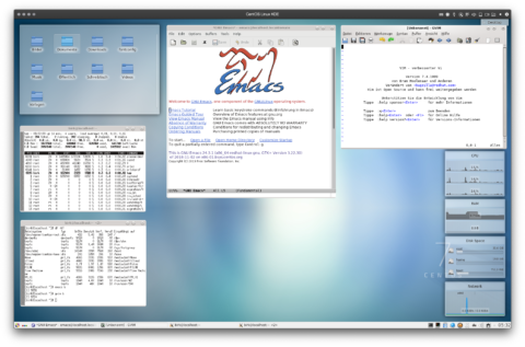 Bild: CentOS 7.6 Linux auf einer virtuellen Maschine unter Parallels Desktop 14 für Mac.