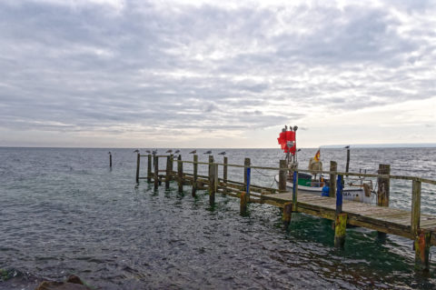 Bild: Im Hafen des Fischerdorfes Vitt auf Rügen. Die Menschen hier haben einst vom Fang der Ostseeheringe gelebt. Klicken Sie auf das Bild um es zu vergrößern.